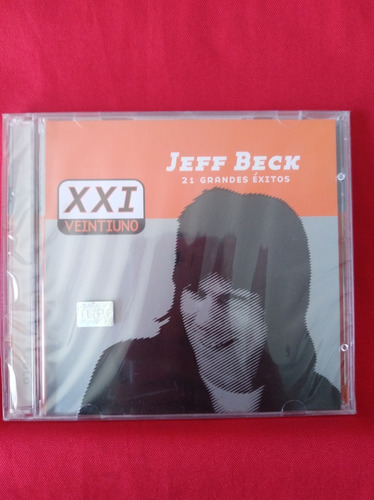 Cd Doble Jeff Beck 21 Grandes Éxitos Nuevo/sellado