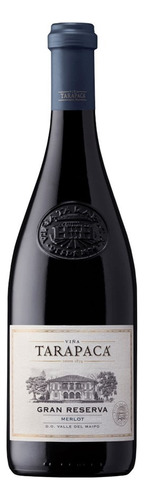 Vinho tinto chileno Tarapacá Gran reserva merlot 750ml