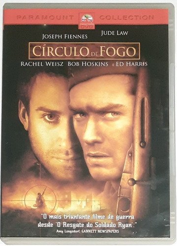 Dvd - Círculo De Fogo - Joseph Fiennes - Jude Law