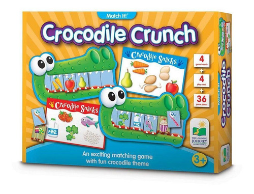 Match It Crocodile Crunch Juego De Mesa