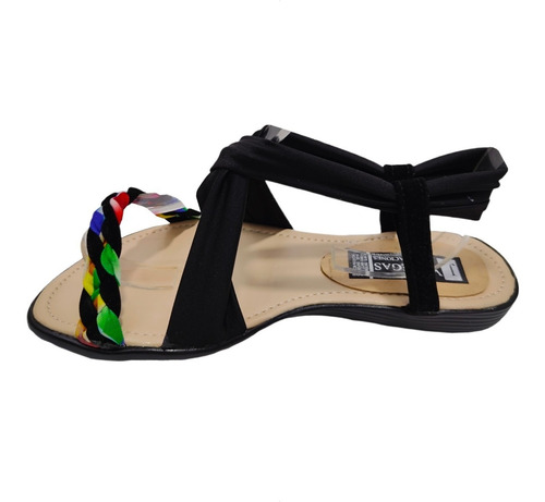 Imagen 6 de 7 de Huarache Lycra Colorin Amplio Combinable Muy Suave