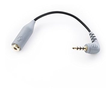 Movo Mc3 35mm Trs Cable Adaptador De Microfono Hembra A Trr