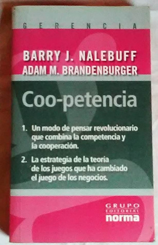 Coopetencia Barry Nalebuff Adam Brandenburger