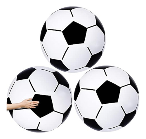 Vinsot 3 Bolas De Fútbol Inflable Gigante De 2.5