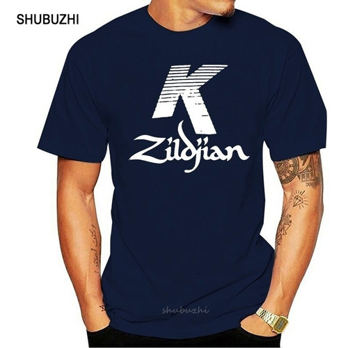 Playera Estampada Con El Logotipo De Los Platillos Zildjian