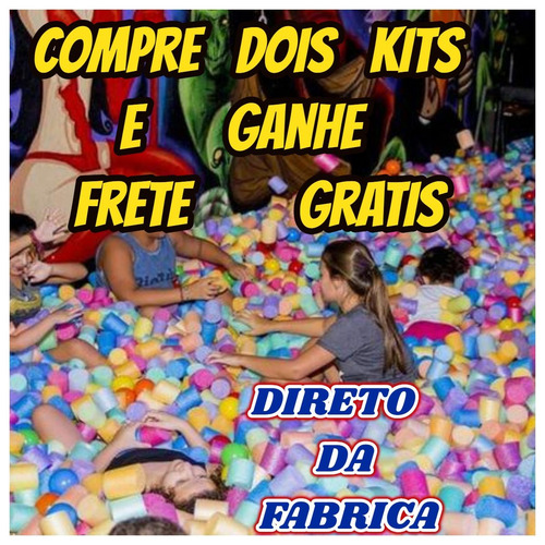Imagem 4 de 10 de Espumas Direto Da Fabrica P/piscina De Bolinhas Kit C/250