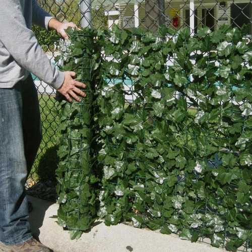 Imagem 5 de 8 de Muro Vegetal Jardim Vertical Verde 2x1 Decoracao Cerca Casa