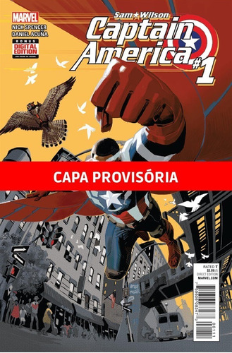 Capitão América: Sam Wilson Vol.02: Nova Marvel Deluxe, de Spencer, Nick. Editora Panini Brasil LTDA, capa dura em português, 2022