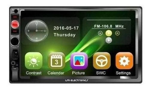 Imagem 5 de 9 de Central Multimídia Toyota Etios 2014 Bt Mp5 2 Din Espelha