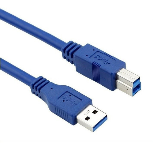Imagen 1 de 1 de Cable Para Impresora Usb 3.0 Seisa 1.5 Metros Ade Ramos