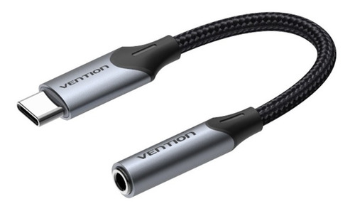 Adaptador Audio Usb C A Jack 3.5mm Hembra Trenzado Vention