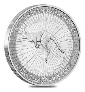 Moneda Australian Kangaroo Plata Silver 2022 1 Onza .9999