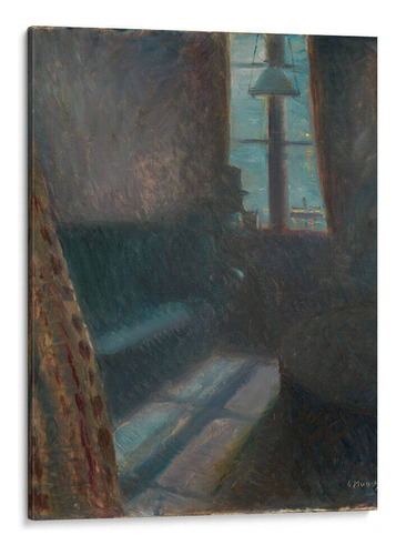 Canvas Lab Cuadro Noche En Saint-cloud 75x100, Edvard Munch