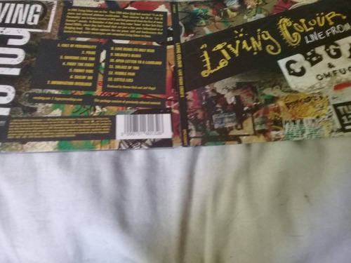 Cd Original  Nacional Living Colour Live From Cbgb S