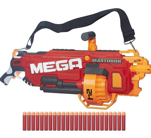 Nerf Mega Mastodonte Motorizado 24 Dardos ¡ Original ¡ Nuevo