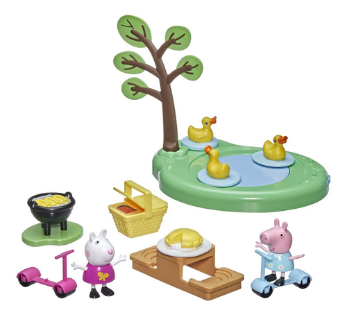 Peppa Pig Peppa's Adventures Peppa's Picnic Playset, Juguete