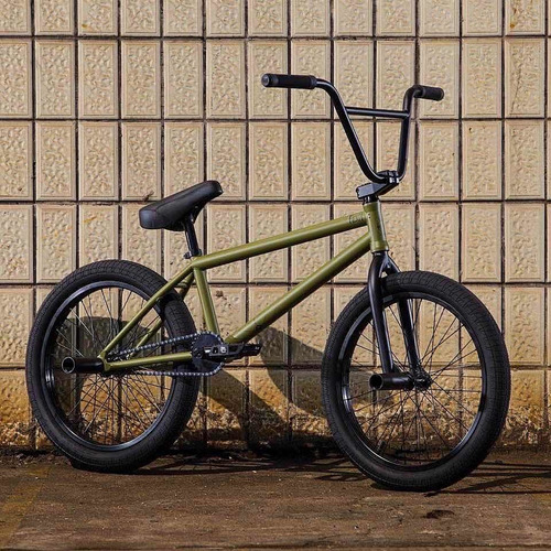 Bicicleta Fiend Bmx Type B ¡verde Militar! Linea Pro Cromo