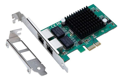 Tarjeta De Red Pcie X-media Xm-na3821 2 Puertos Gigabit