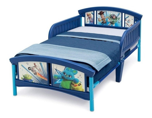 Toy Story Azul Base D Cama Infantil Niño Pequeña Post Cuna