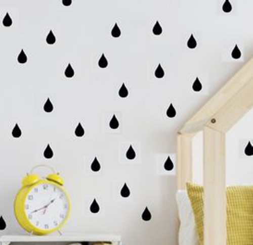 Vinilos Decorativos Infantiles Gotas Gotitas X 25 Baño 