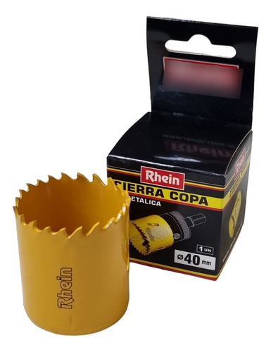 Sierra Copa Bimetalica 40mm Rhein Para Metal Y Madera