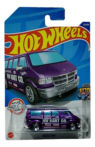 Hot Wheels  Dodge Van   Fe-105  #55 Ed-2022 