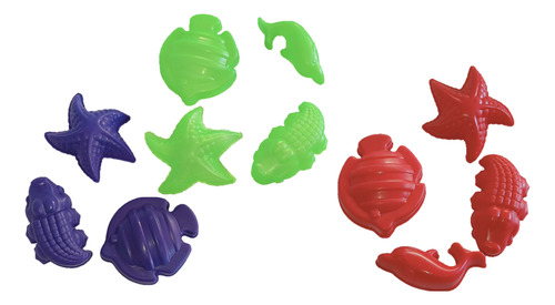 48 Sets De Cubeta Para Playa Con Figuras