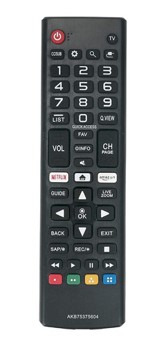 Control Remoto Para LG Tv Uk6570 Uk6300 Series