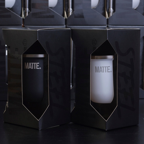Imagen 7 de 10 de Mate Steel De Acero Inoxidable Termico + Bombilla - Matte