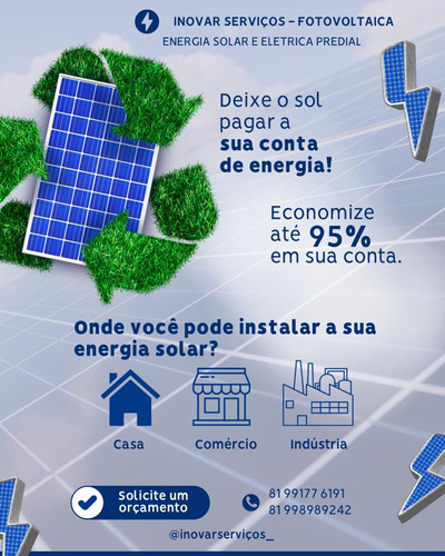 Energia Solar. Seja Livre Das Contas De Energia.