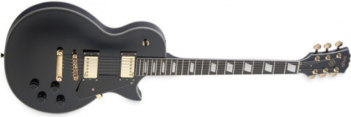 Guitarra Eléctrica Les Paul Stagg L400 Bk Mango Encolado