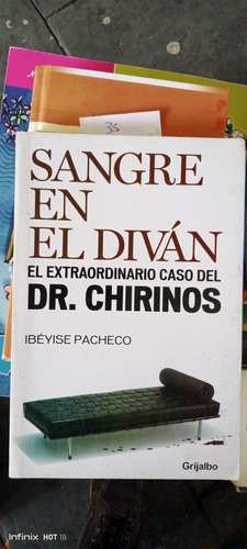 Libro Sangre En El Diván. Ibeyise Pacheco