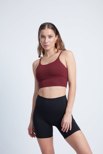 Top Deportivo Mujer Dalia Rojo