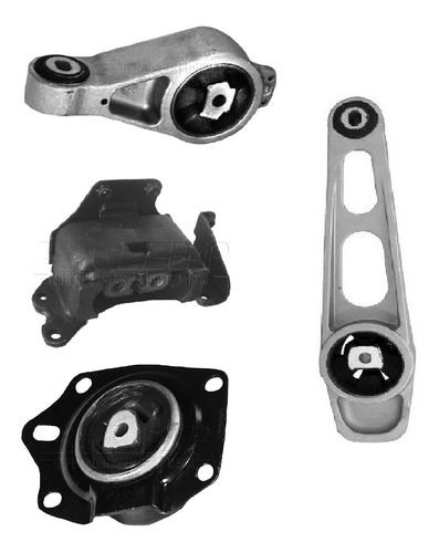 Kit 4 Soportes Motor Y Caja Pt Cruiser 2.4 2005-2010 T/a S/t