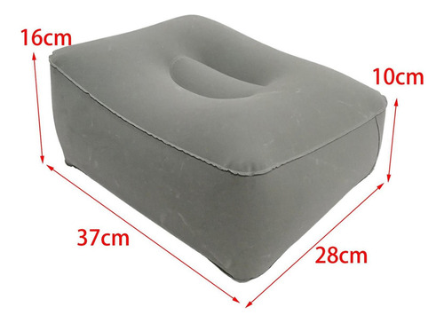 Mz Reposapiés Almohada Escritorio Reposapiés Taburete Gris