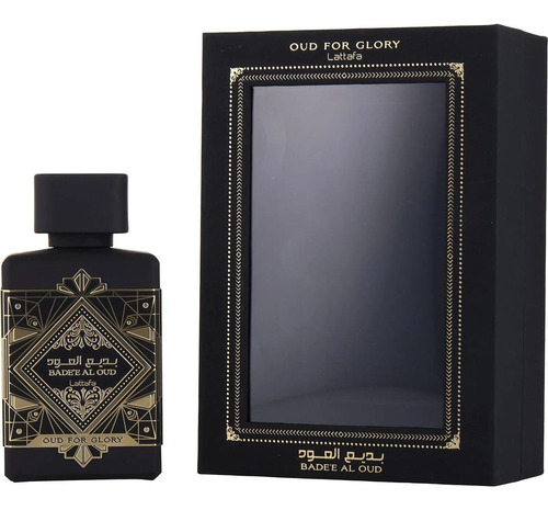 Perfume Arabe Badiul Oud For Glory Negro 100ml
