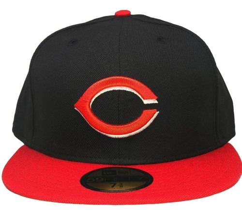 Gorra De Cincinnati New Era Alterna 59fifty Negro/rojo