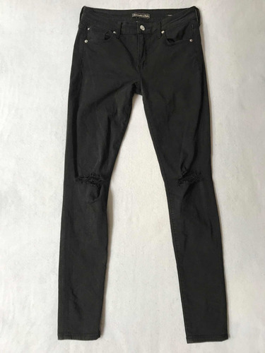 Abercrombie & Fitch Skinny Jeans Negros Originales