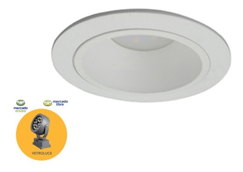 Pack X4 Spot Embutir Fijo Redond Aluminio Orson Dicro Led 7w