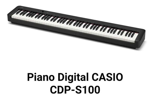 Piano Digital Casio Cdp-s100 Con 88 Teclas Incluye Banco