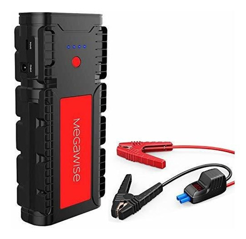 Arrancador De Bateria Megawise 2500a Peak 21800mah Batería D