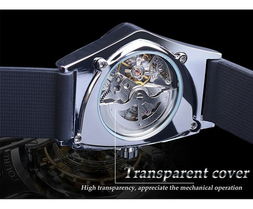 Reloj Mecánico Automático Con Esfera Triangular Para Hombre