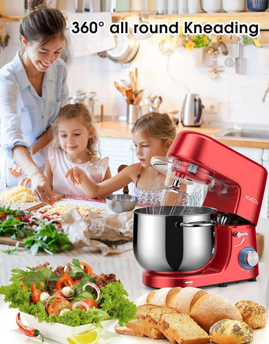 9.5 Qt Double Many Kuccu Stande Mequer, 6 Velocidades Con Ba