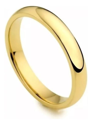 Alianza Anillo Oro 18k S/costura Casamiento Compromiso 1.5gr