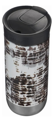 Vaso térmico Contigo Huron. snakeskin color marrón 473mL