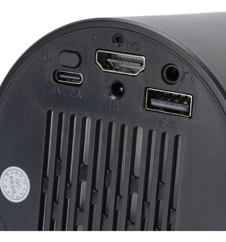 Projetor Portátil Wifi E Filme De Correção Automática 1080p