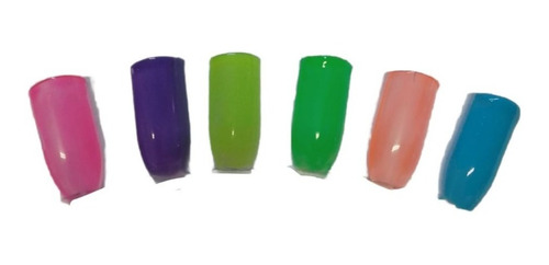 Mussa Colección De 6 Esmaltes De Gel Uv N