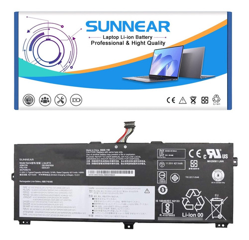 Sunnear L18l3p72 Batería De Repuesto Para Portátil Thinkpad