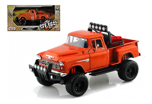 Motormax 79133 1:24 Off Road Truck 1955 Chevy 5100 Stepside