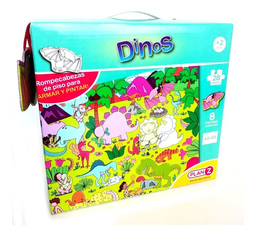Puzzle Gigante Dinos 28 Pzs- Plan Z
